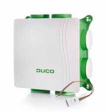 Duco DucoBox Silent woonhuisventilator 400m3/h Perilex + Vocht boxsensor 0000-4238